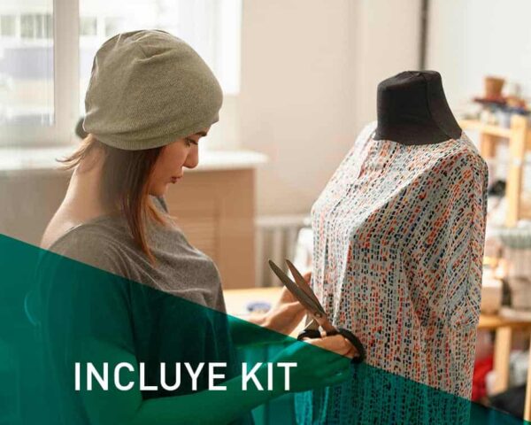 MÁSTER EN PATRONAJE Y DISEÑO DE MODA + MÁSTER PERSONAL SHOPPER - INCLUYE KIT DE COSTURA -