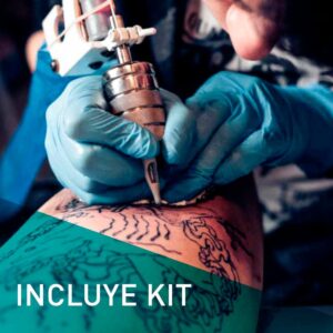 máster en tatuajes y micropigmentación con kit de tatuador