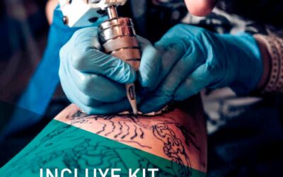 máster en tatuajes y micropigmentación con kit de tatuador