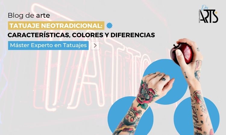 Conoce el tatuaje neotradicional y sus características